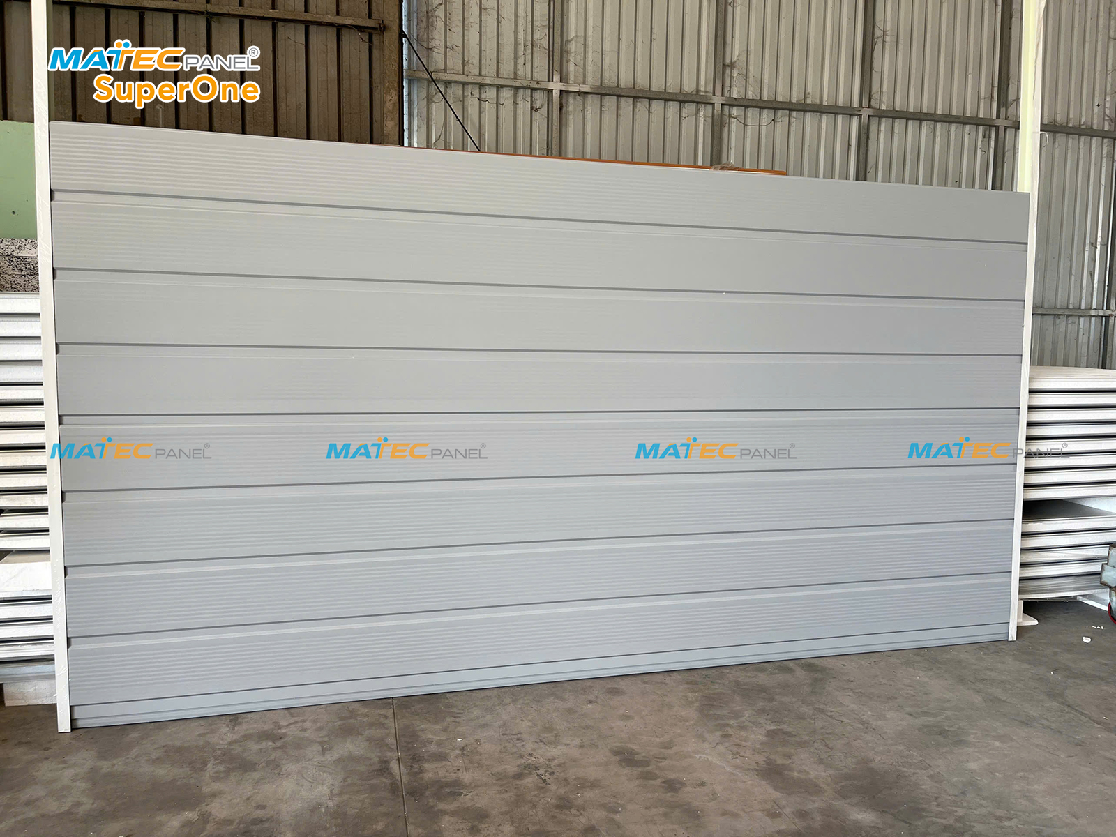 Tấm Panel Vách Ngoài 3 rãnh